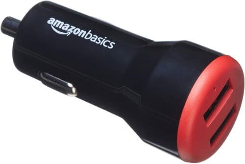 Amazon Basics Dual Port USB