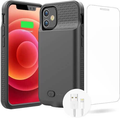 GIN FOXI Battery Cases for iPhone 12Pro