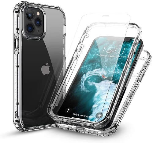 FLOVEME iPhone 12 Pro Max Clear Cases