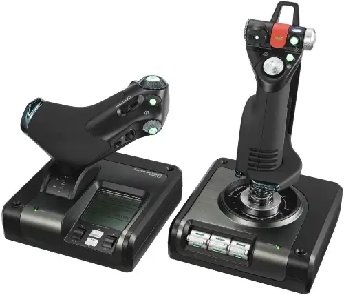 Logitech G Saitek X52 best joystick for Mac flight simulator