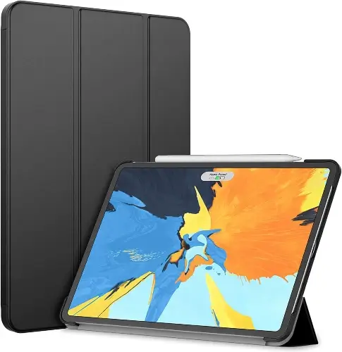 Magnetic JETech Case for iPad Pro 11 inch with apple pencil holder and wireless charger