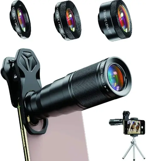 APEXEL 6 in 1 lens kit iphone photography