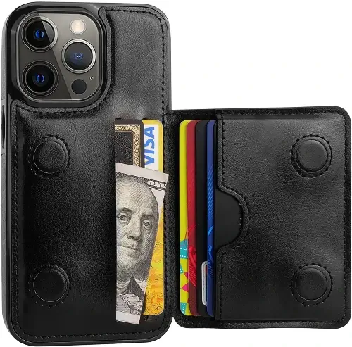 Casnaitt iPhone 13 Pro Wallet Cases
