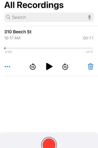 How to record voice or other sound on iPhone