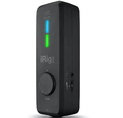 IK Multimedia iRig Pro I O Compact Instrument Microphone Audio Interface for iPhone iPad and Mac