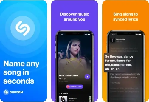 Shazam music players apps iphone ipad