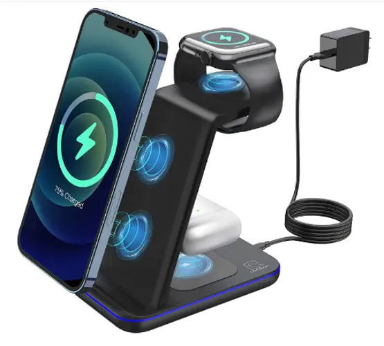 Wireless Charging Dock for Apple